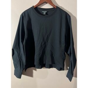 Athleta Classic Black Long Sleeve Top